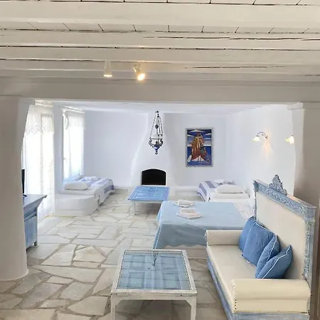 Blue Harmony Of Mykonos