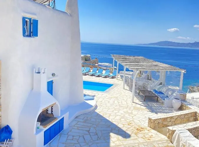 Myrovi Harmony - Sea View & Pool In Kanalia Mykonos Town