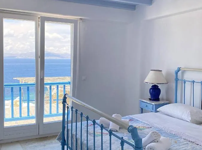Daire Myrovi Harmony - Sea View & Pool In Kanalia Mykonos Town