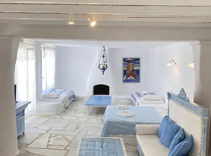 Blue Harmony Of Mykonos